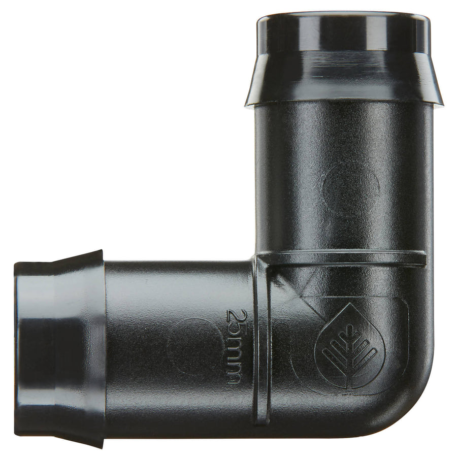 Pope 25mm Single Poly Barbed Elbow 1000kPa