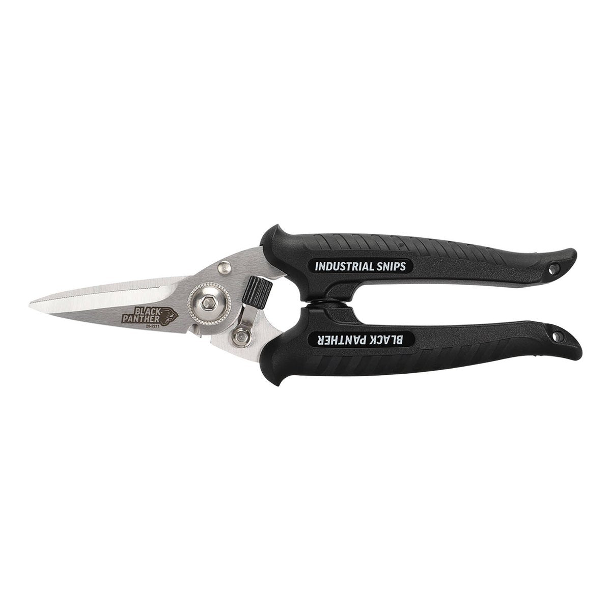 Sterling Black Panther Industrial Snips - 185mm - Black - Ergonomic Design - SuperSaverAU - view 1