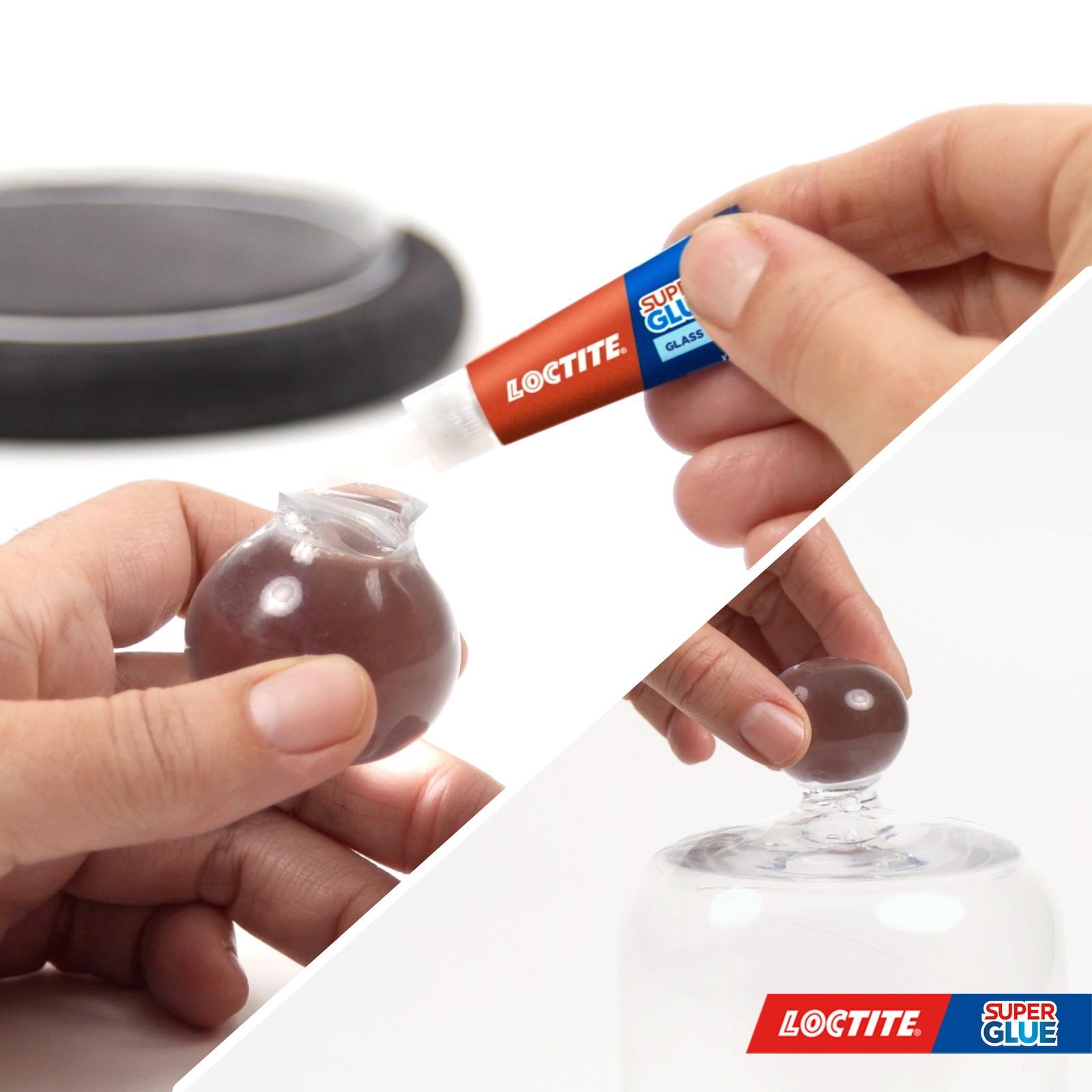Loctite Glass Glue 3g Cyanoacrylate Adhesive, Dries Clear