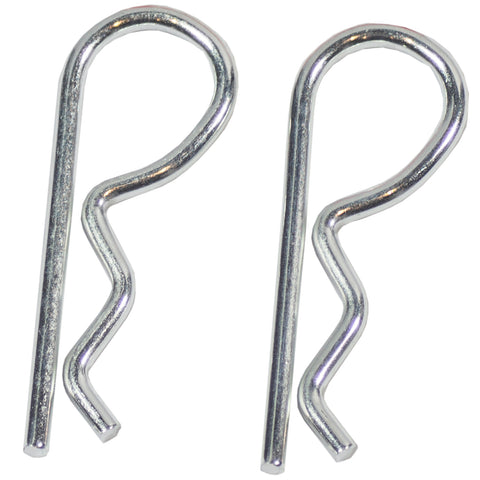 Goliath 6mm Zinc Plated Steel Grip Clip Fastener 2 Pack, Suits 19-32mm Shaft