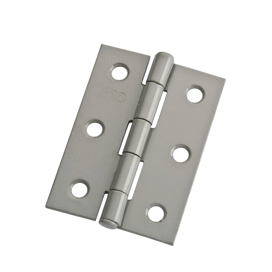 Lane Butt Hinge - 70mm - Prime Coat - Fixed Pin - 20 Pack - SuperSaverAU - view 1