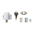 Remsafe White Mini Push Lock - 45mm x 25mm x 47mm - Secure DIY Solution - SuperSaverAU - view 2