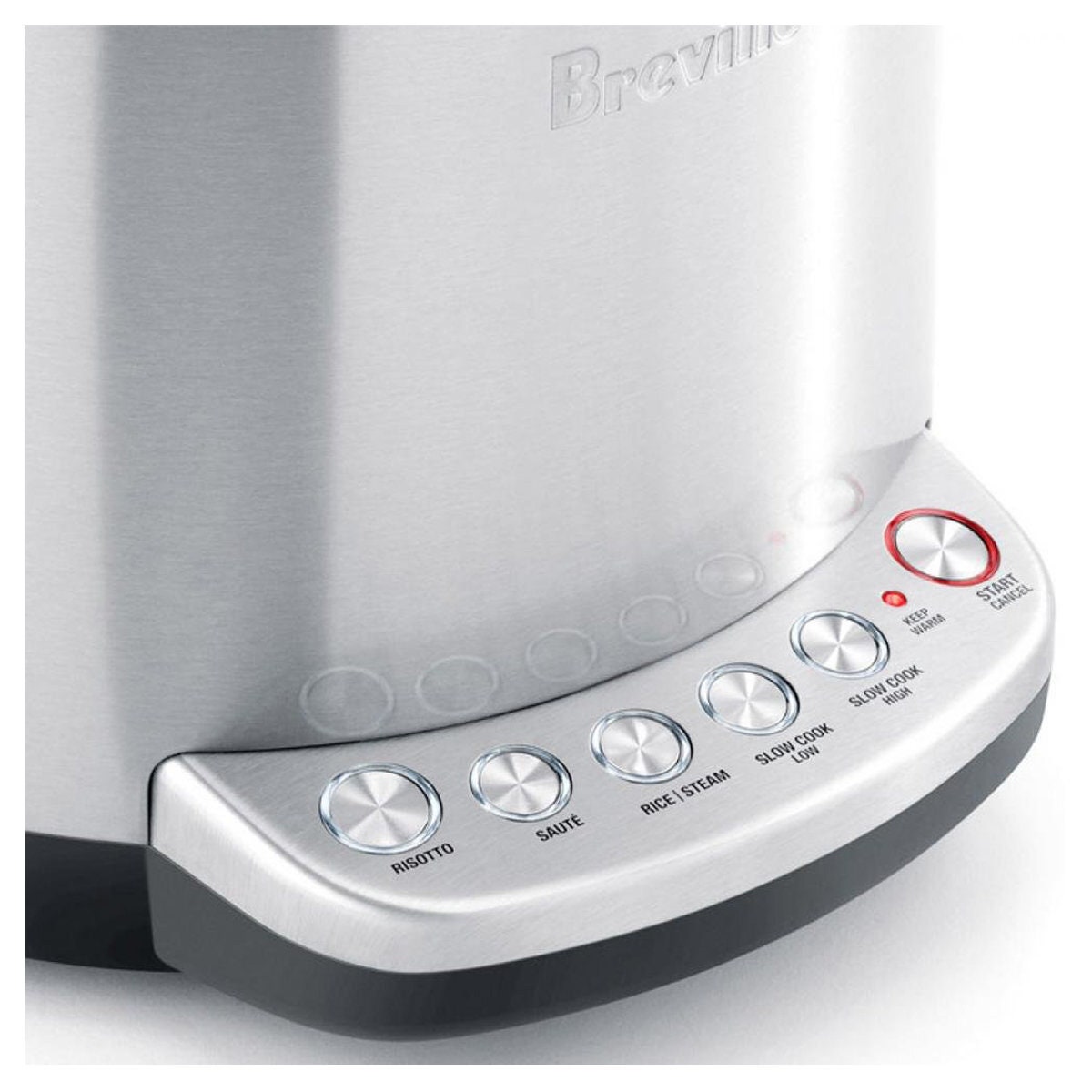 Breville the Multi Chef risotto and rice cooker - 3.7L, 10 cup rice capacity, stainless steel - BRC600BSS
