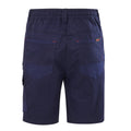 Hard Yakka Navy Tough Utility Mid Length Shorts Size 82R - Durable Comfort - Utility Pockets - SuperSaverAU - view 3