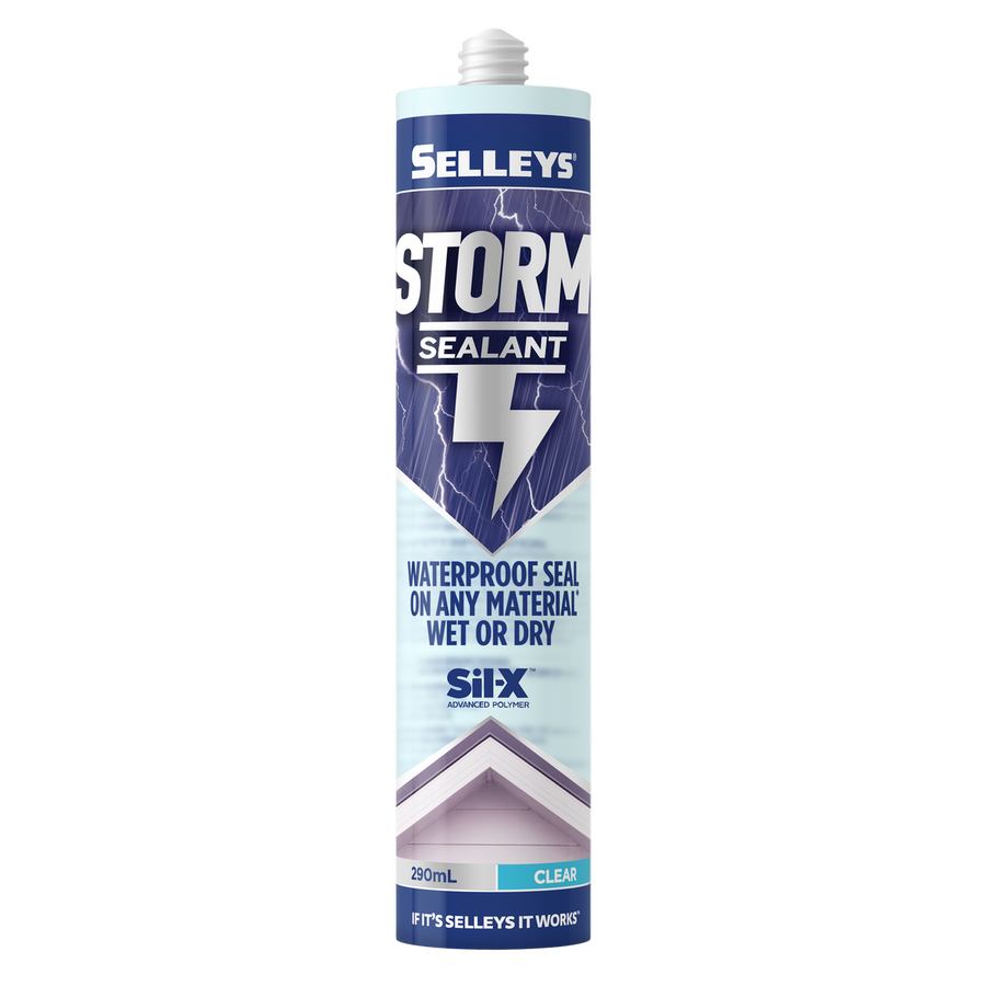 Selleys Clear Storm Sealant 290ml Waterproof Advanced Polymer Instant Seal - SuperSaverAU - view 1