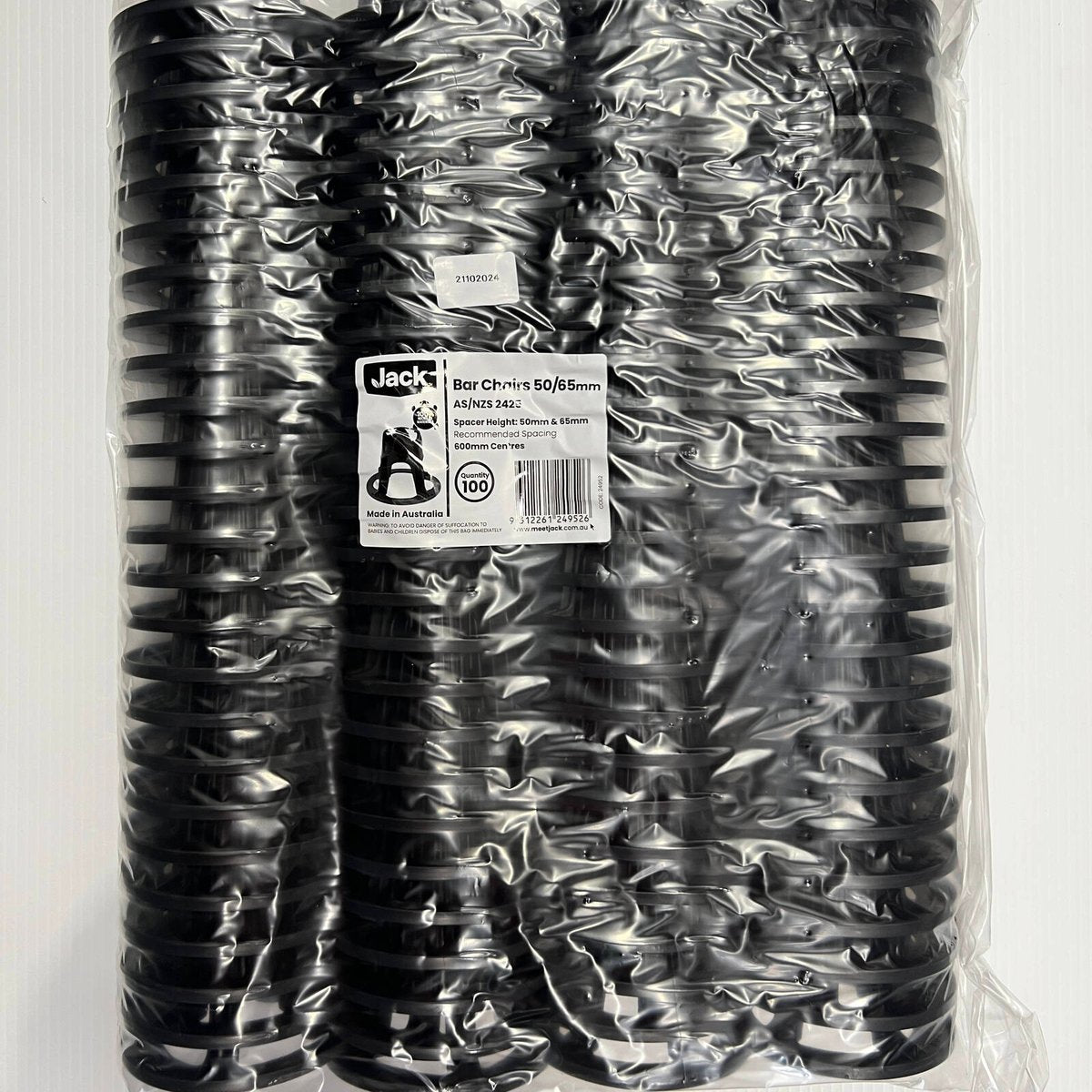 Jack Bar Chairs - 50-65mm - Plastic - Dual Height - SuperSaverAU - view 5