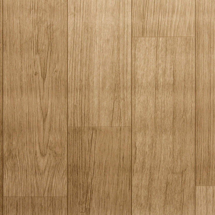 Matpro 1 x 3m Light Wood Vinyl Flooring Prepack Indoor