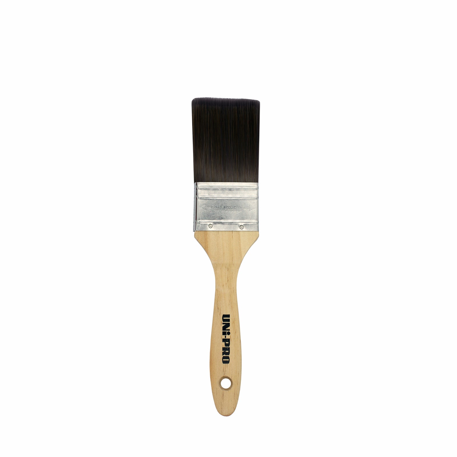 Uni-Pro 50mm You Can Do It Synthetic Wall Paint Brush, Timber Handle