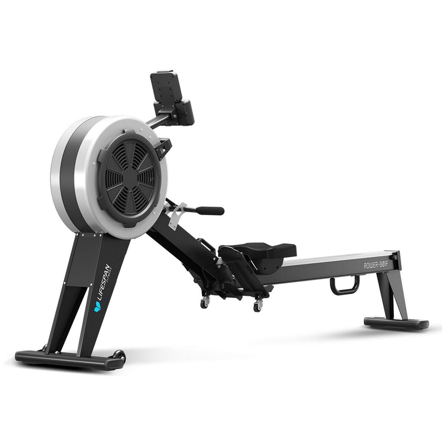 Lifespan Fitness air and magnetic commercial rowing machine - 16 resistance levels - foldaway - LFRW-ROWER801F