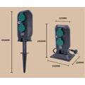 Click 4 Outlet 10A 240V Outdoor Power Garden Stake Socket CSGS234A