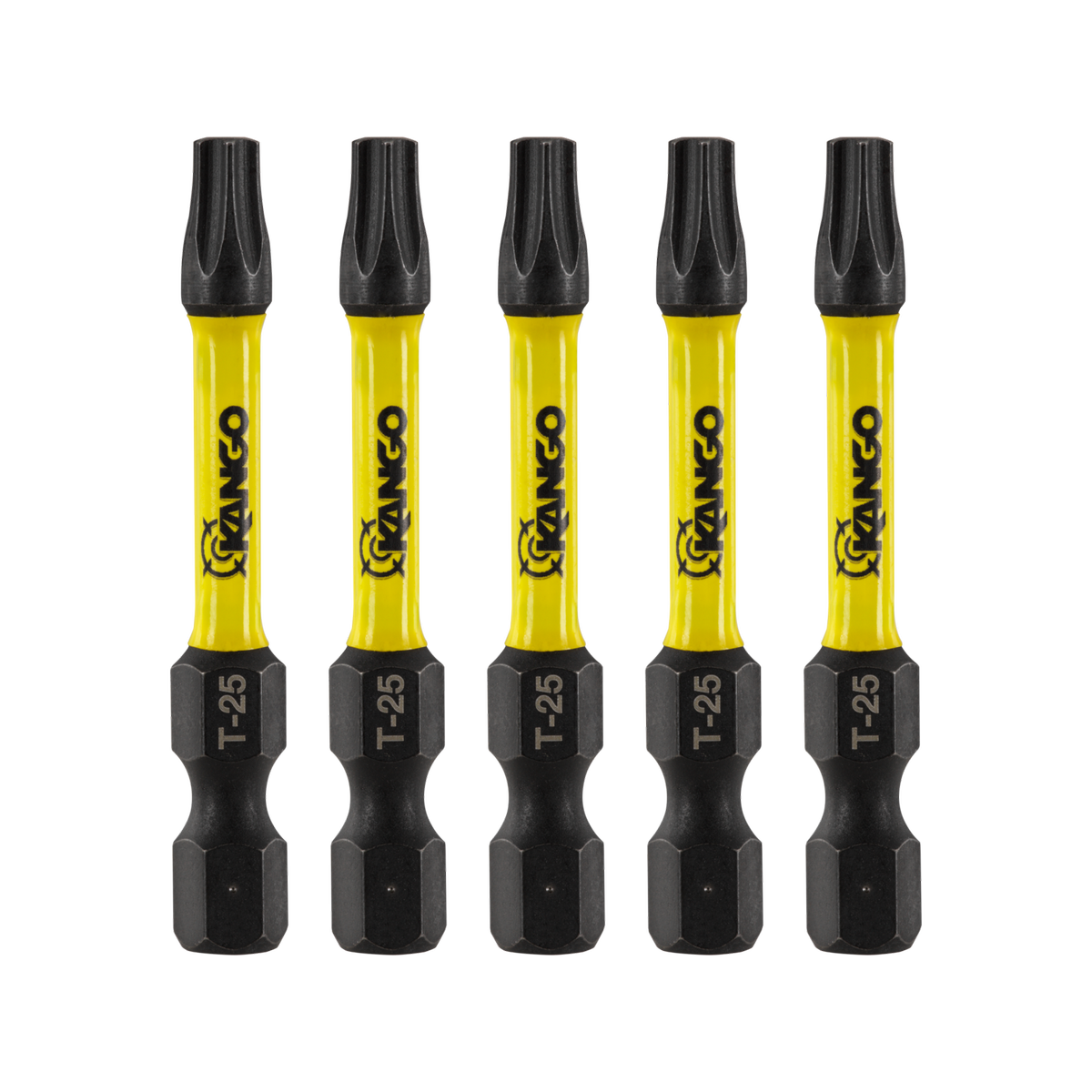 Kango Impact Driver Bit 5 Pack - TX25 50mm - High Torque - Magnetic Tip - SuperSaverAU - view 2