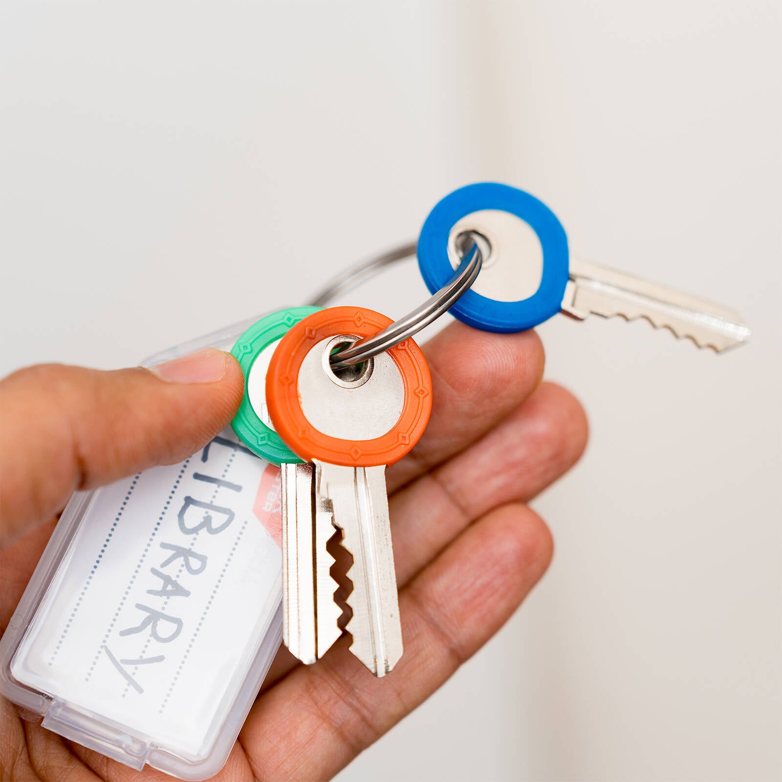 Taskmaster 35mm 304 Grade Stainless Steel Key Ring 5 Pack