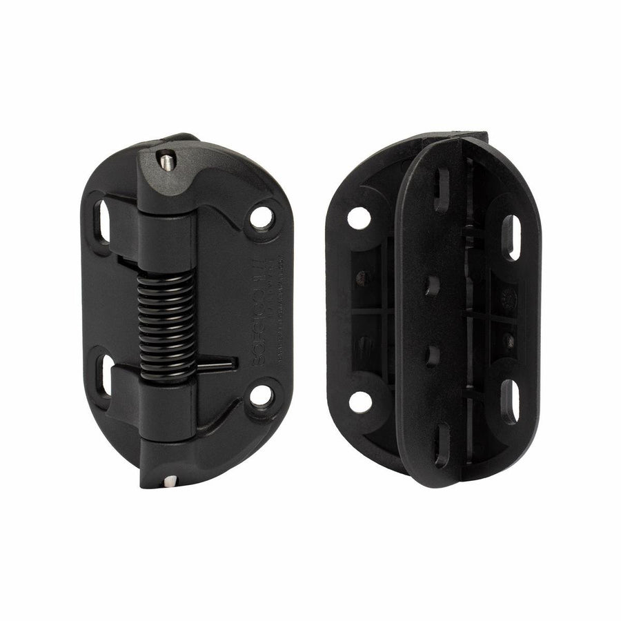 ProtectorAl G8Safe Black Fixed Tension Hinge 2 Pack - 70mm Plastic Durable - SuperSaverAU - view 1
