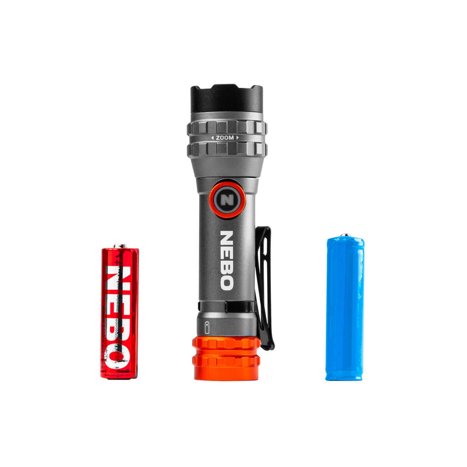 Nebo Davinci Flex Torch - 450 Lumen - 6x Zoom - Rechargeable - Water-Resistant
