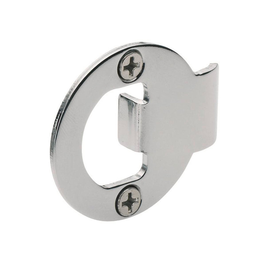 Gainsborough Round Strike Plate - 46mm - Zinc - Bright Chrome Finish - SuperSaverAU - view 1