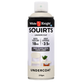 White Knight Squirts Undercoat Spray Paint 310g Solvent Based Durable - SuperSaverAU - view 1