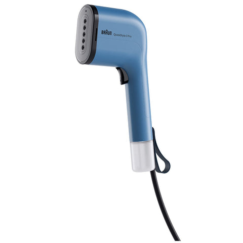 Braun QuickStyle 3 Pro garment steamer - 1100W, FastSteam, sanitisation function, blue - GS3024BL