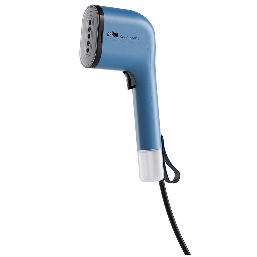 Braun QuickStyle 3 Pro garment steamer - 1100W, FastSteam, sanitisation function, blue - GS3024BL