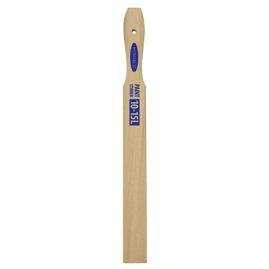 Monarch Timber Paint Stirrer - 10-15L - Wood - Durable - Easy Grip - SuperSaverAU - view 1