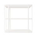 Ezystorage 3 Tier Corner Shelf - 250mm - White - Space-efficient Storage - SuperSaverAU - view 3
