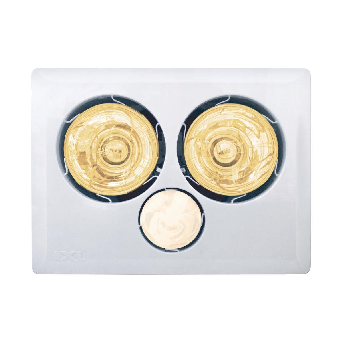 IXL Tastic Triumph Bathroom Heat Fan Light 275W Plastic Instant Warmth - SuperSaverAU - view 1