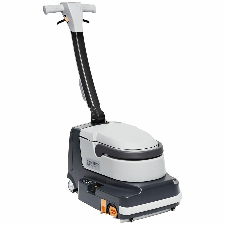 Nilfisk SC250 battery powered floor scrubber dryer - 40 minute runtime, 6L tanks, 34cm brush - 9087380020PA