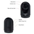 Orion Grid Connect Black Smart 4MP Indoor Security Camera - 2560 x 1440p - Pan and Tilt - SuperSaverAU - view 5