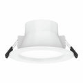 Click 8W 90mm IP44 Recessed CCT LED Downlight White Hardwired 4 Pack 11456