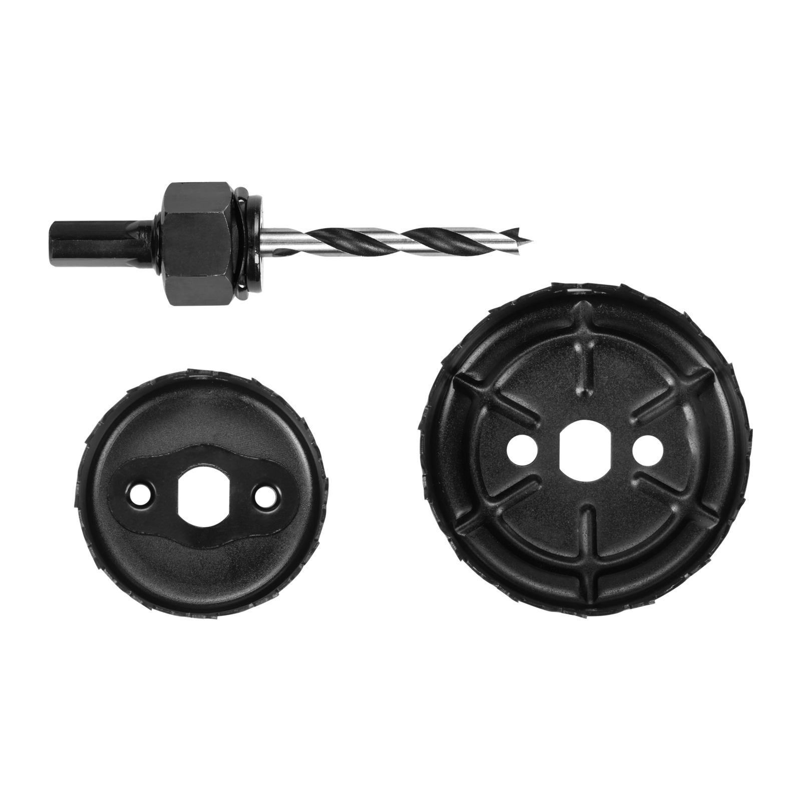 Ryobi 3 Piece Downlight Carbon Holesaw Set - 70mm & 92mm