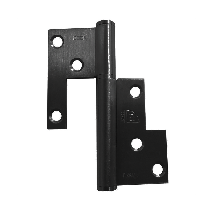 Austyle Black Lift Off Hinge 100 x 75 x 2.5mm - Universal - 20-Year Warranty - SuperSaverAU - view 1