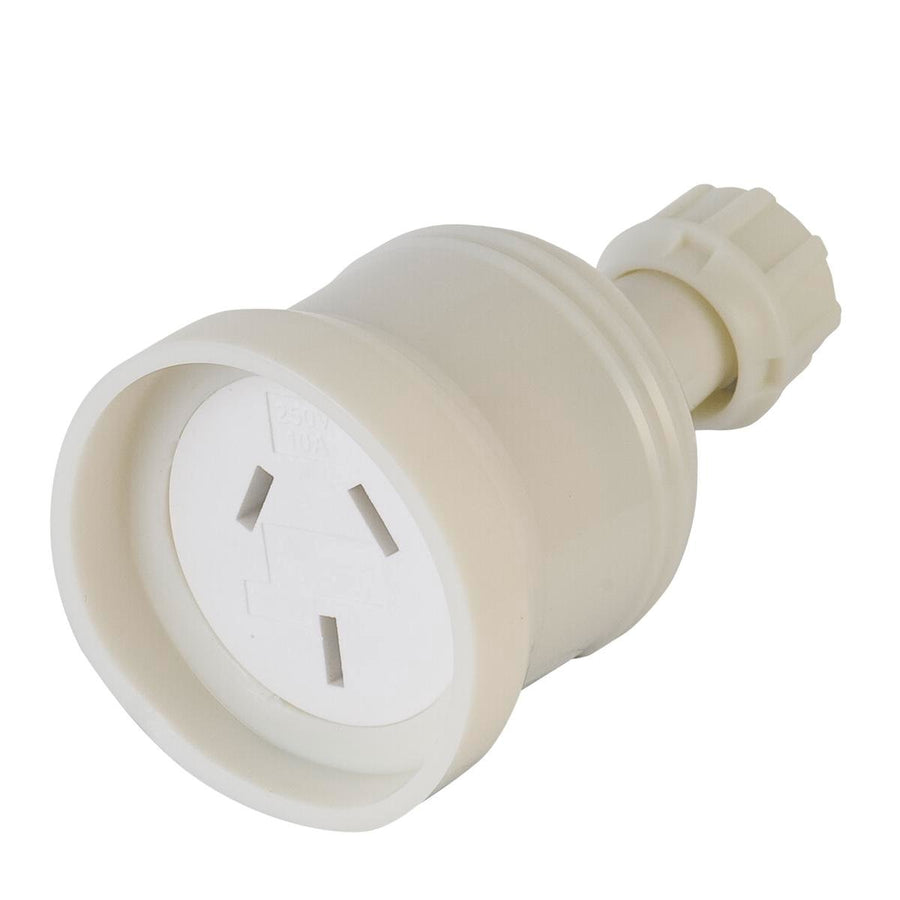 Deta Extension Socket - 10A - PVC - Flexible Cover - SuperSaverAU - view 1