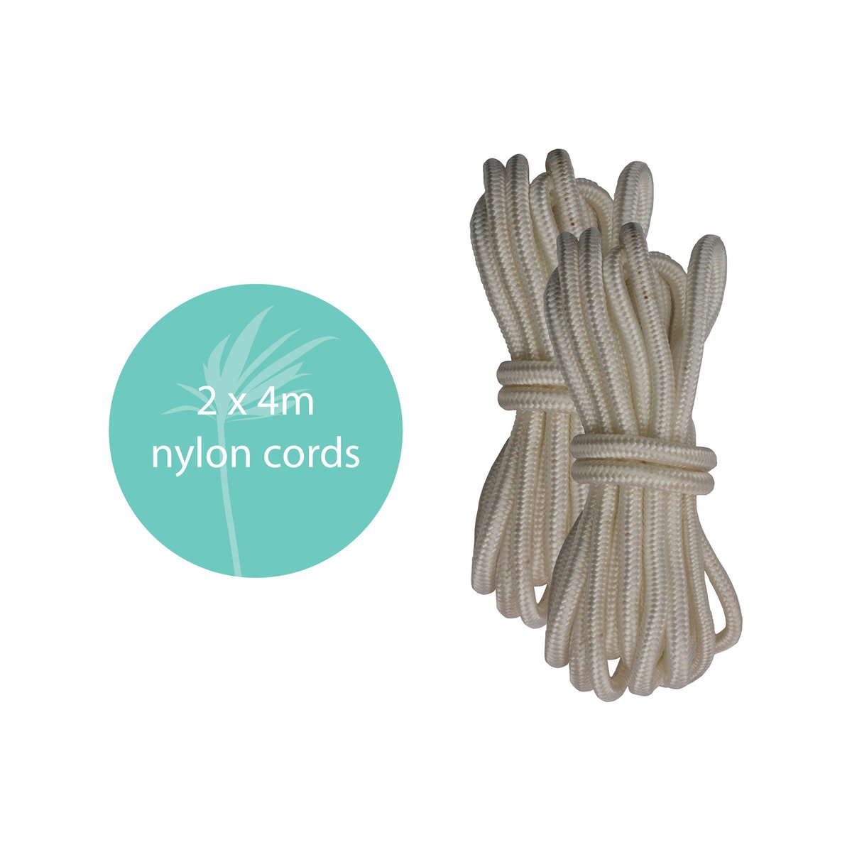 Two Trees Hammock Temp Hanging Kit - 200kg Zinc Plated Steel - Easy Setup