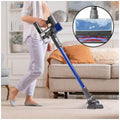 MyGenie H20 Pro cordless stick vacuum and wet mop - 2-in-1 cleaning, cyclonic filtration, blue - 10003142