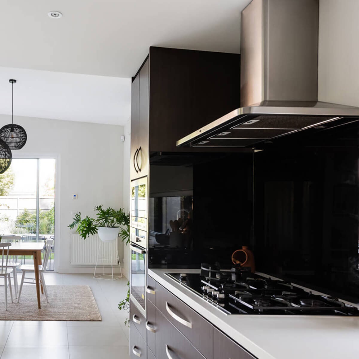 Schweigen 60cm Silent Canopy Rangehood with ISO-Drive ST Motor Pack - 900m³/h, 5 Speeds - WM2190-6STPAK