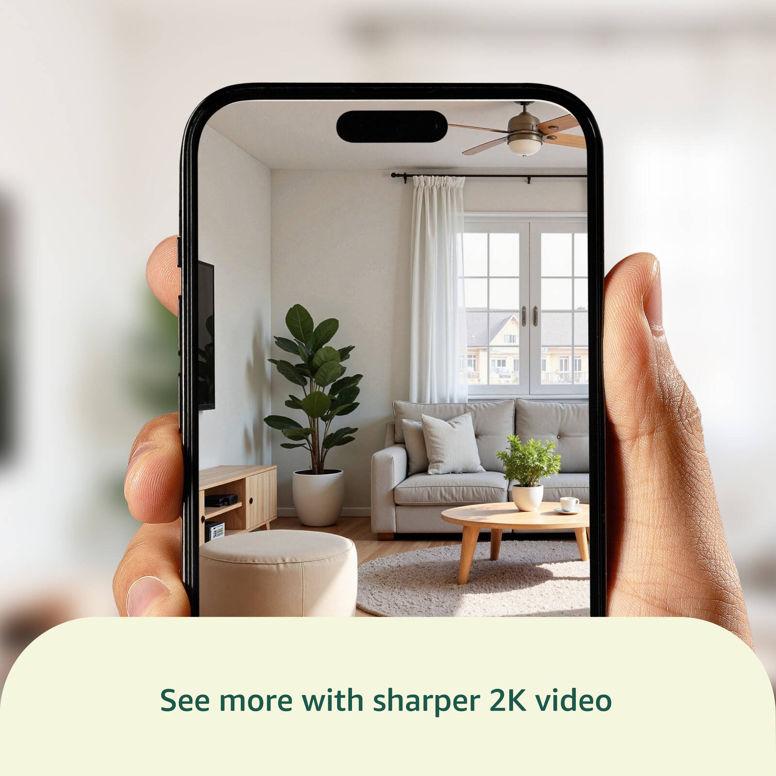 Blink Mini 2K+ Indoor Security Camera Black