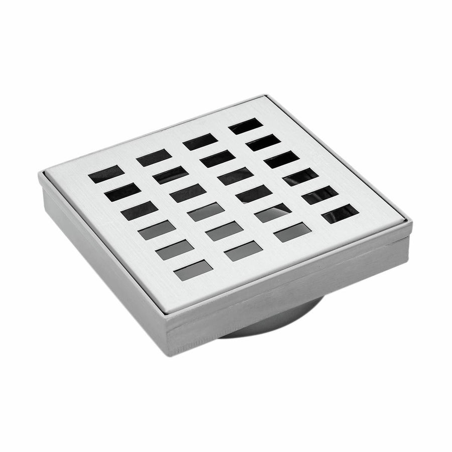Mondella 100mm Floor Grate - Stainless Steel - Durable - Modern Design - SuperSaverAU - view 1