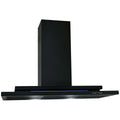 Schweigen 90cm Silent Canopy Rangehood - Matte Black - 900m³/h Isodrive Motor - 57W - DS3131-R2BSTPAK