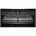 Electrolux 90cm Dual Fuel Pyrolytic Oven/Stove - 125L, Air Fry, SteamBake, 5 Burners - EFEP916DSE