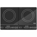 SOGA portable twin induction cooktop - up to 2200W, 8 power levels, 4 cooking functions - SG-ELECCTDBL