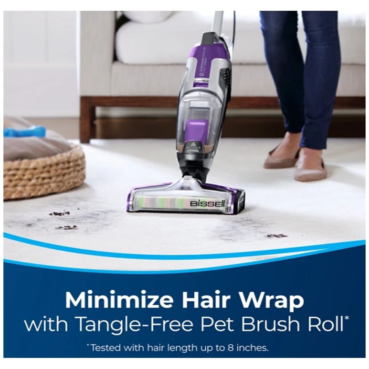 Bissell Crosswave Pet Hard Floor Cleaner - Vacuums and Washes at Once - Two-Tank System - 2225F