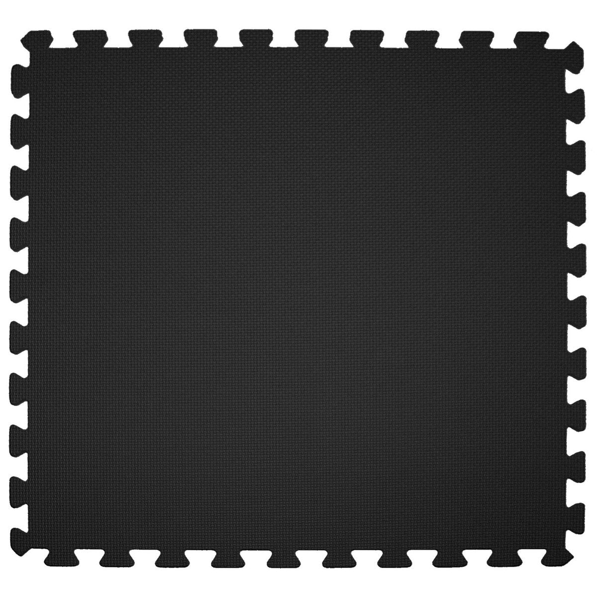 Eva Interlock Foam Mats 4 Pack - 50 x 50cm - Black - Shock-Absorbing - SuperSaverAU - view 1