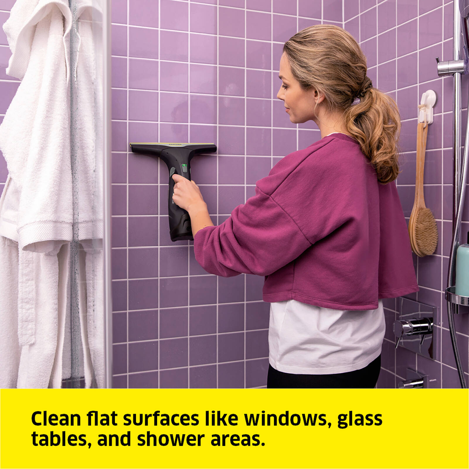 Karcher WV2 Black Edition Window Vacuum 1.633-654.0