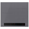 Haier 60cm 500 Series induction cooktop - Flexi Zone, Wi-Fi, hood to hob pairing, grey glass - HCI604FTG4