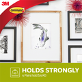 Command Medium Picture Hanging Strips - 4 Pack - Black - Damage-Free Hanging - SuperSaverAU - view 4