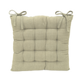 Mojo 44cm Outdoor Chair Cushion - Latte - Durable & UV Resistant - SuperSaverAU - view 1