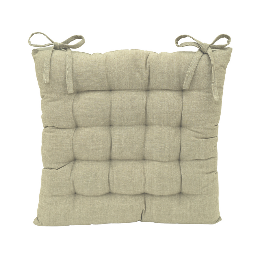 Mojo 44cm Outdoor Chair Cushion - Latte - Durable & UV Resistant - SuperSaverAU - view 1