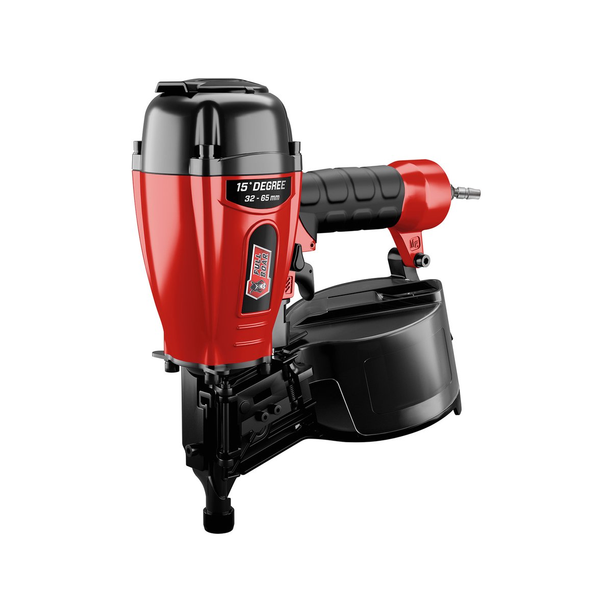 Full Boar Air Coil Nail Gun - 65mm - 200-300 Nail Capacity - Depth Adjustment - SuperSaverAU - view 2