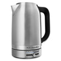 KitchenAid 1.7L Kettle - Stainless Steel, 2000W, Variable Temperature Control, 360 Degree Base - 5KEK1701ASX