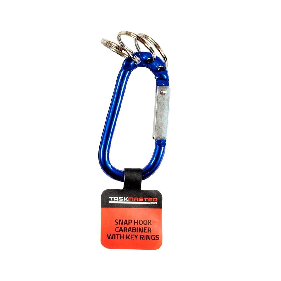 Taskmaster Aluminium Carabiner - 37mm - Durable - Lightweight - Versatile - SuperSaverAU - view 1