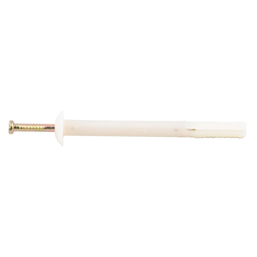 Ramset Nylon Anchor 6.5mm x 75mm Mushroom Head 50 Pack - SuperSaverAU - view 1